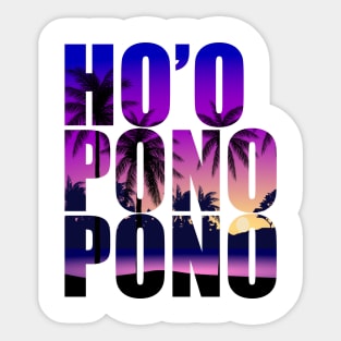 Ho'oponopono- The Hawaiian Mantra of Love and Forgiveness Sticker